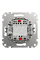 Выключатель одноклавишный перекрёстный Schneider Electric Sedna Design 10 А Белый (SDD111107L)