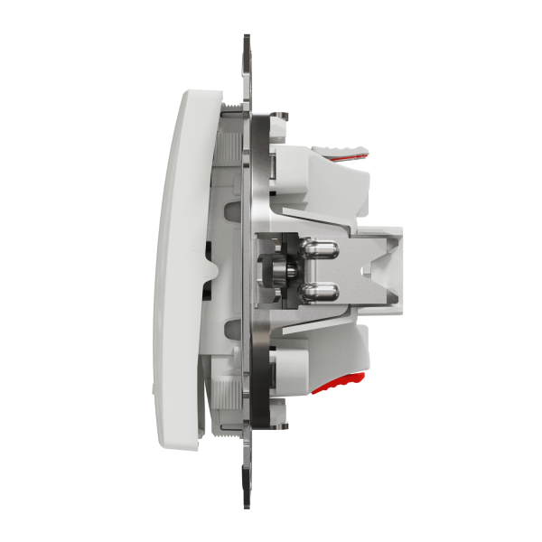 Выключатель одноклавишный перекрёстный Schneider Electric Sedna Design 10 А Белый (SDD111107L)
