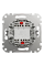 Выключатель двухклавишный проходной Schneider Electric Sedna Design 10 А Белый (SDD111108)