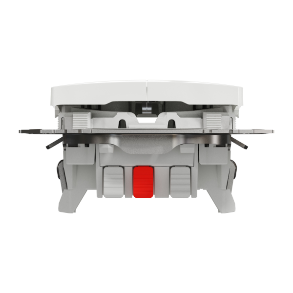 Выключатель двухклавишный проходной Schneider Electric Sedna Design 10 А Белый (SDD111108)
