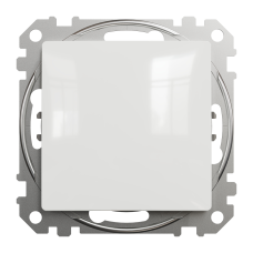 Кнопка звонка Schneider Electric Sedna Design 10 А Белый (SDD111111)