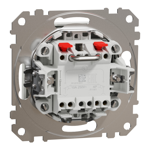 Кнопка для жалюзи Schneider Electric Sedna Design 10 А Белый (SDD111114)