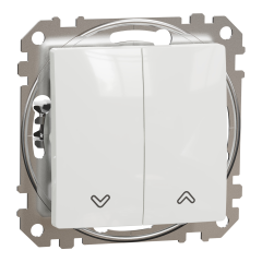 Кнопка для жалюзі Schneider Electric Sedna Design 10 А Білий (SDD111114)