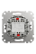 Двойная кнопка звонка Schneider Electric Sedna Design 10 А Белый (SDD111118)
