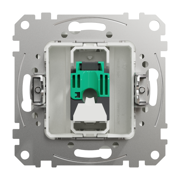 Компьютерная розетка RJ45 Cat5 UTP Schneider Electric Sedna Design Белый (SDD111451)