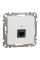 Компьютерная розетка RJ45 Cat5 UTP Schneider Electric Sedna Design Белый (SDD111451)