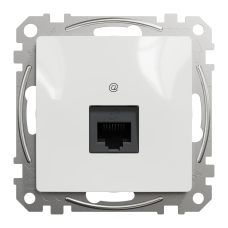Компьютерная розетка RJ45 Cat6 UTP Schneider Electric Sedna Design Белый (SDD111461)