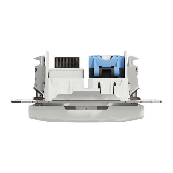 Телекомунікаційна розетка RJ45+RJ11 Schneider Electric Sedna Design Білий (SDD111468)