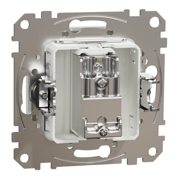 TV-розетка Schneider Electric Sedna Design кінцева Білий (SDD111471)