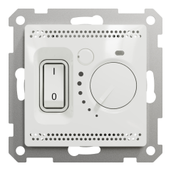 Термостат для теплої підлоги Schneider Electric Sedna Design 16 А Білий (SDD111507)