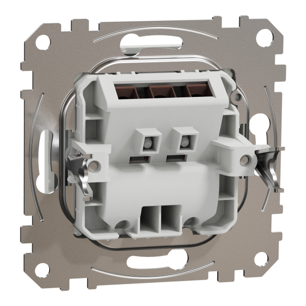 Вывод кабеля Schneider Electric Sedna Design 25 А Белый (SDD111903)