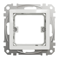 Адаптор 45×45 для Unica New Schneider Electric Sedna Design білий (SDD111905)