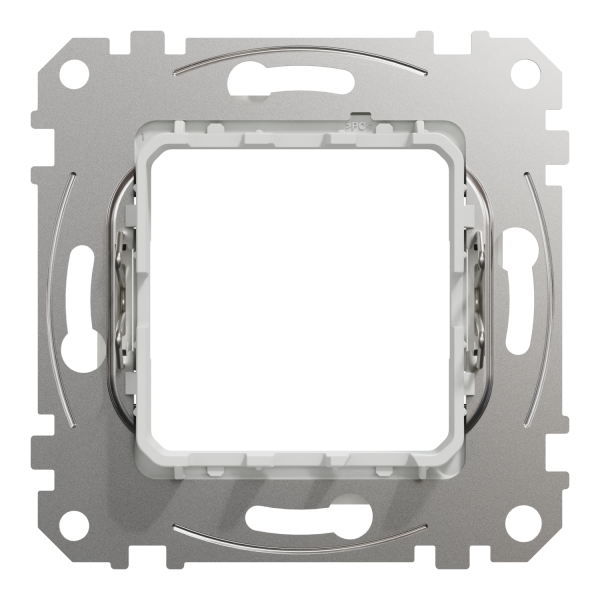 Адаптор 45×45 для Unica New без монтажних лапок Schneider Electric Sedna Design білий (SDD111907)