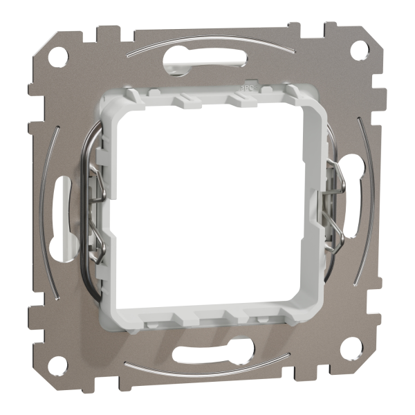 Адаптор 45×45 для Unica New без монтажних лапок Schneider Electric Sedna Design білий (SDD111907)