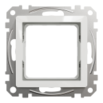 Адаптор 45×45 для Unica New без монтажних лапок Schneider Electric Sedna Design білий (SDD111907)