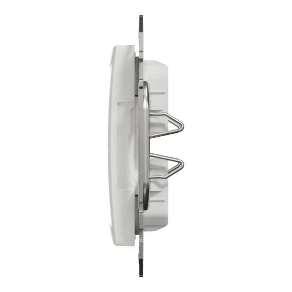 Адаптор 45×45 для Unica New без монтажних лапок Schneider Electric Sedna Design білий (SDD111907)