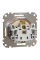 Розетка із заземленням Schneider Electric Sedna Design 16 А зі шторками Бежевий (SDD112022)