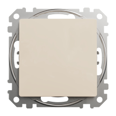 Кнопка звонка Schneider Electric Sedna Design 10 А Бежевый (SDD112111)