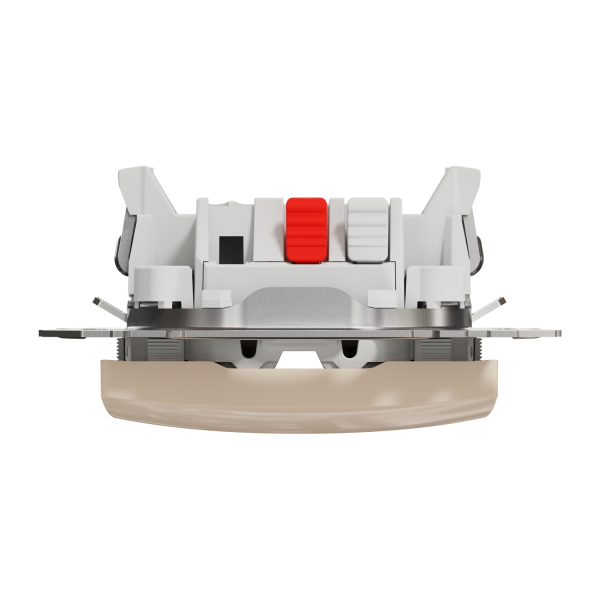 Кнопковий вимикач Schneider Electric Sedna Design 10 А Бежевий (SDD112111)