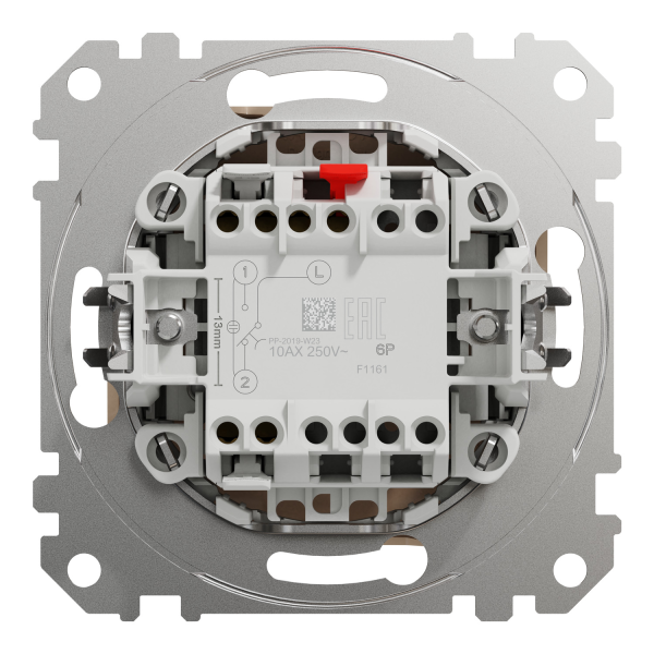 Кнопочный переключатель Schneider Electric Sedna Design 10 А Бежевый (SDD112116)