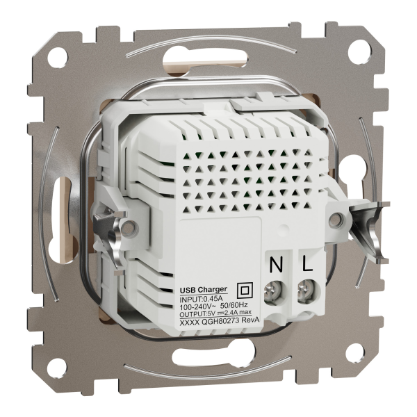 USB-розетка A+C Schneider Electric Sedna Design 12 Вт Бежевий (SDD112402)