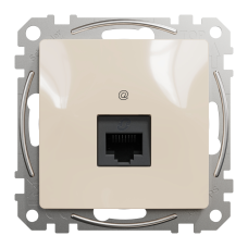 Компьютерная розетка RJ45 Cat5 UTP Schneider Electric Sedna Design Бежевый (SDD112451)