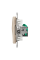 Компьютерная розетка RJ45 Cat5 UTP Schneider Electric Sedna Design Бежевый (SDD112451)