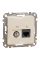 TV+RJ45 розетка Schneider Electric Sedna Design Бежевий (SDD112469T)
