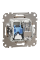 TV+RJ45 розетка Schneider Electric Sedna Design Бежевий (SDD112469T)