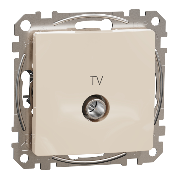 TV-розетка Schneider Electric Sedna Design оконечная Бежевый (SDD112471)