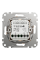 Універсальний поворотний димер для світлодіодних ламп Schneider Electric Sedna Design LED Бежевий (SDD112502)