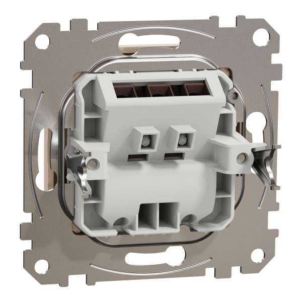 Вивід кабелю Schneider Electric Sedna Design 25 А Бежевий (SDD112903)