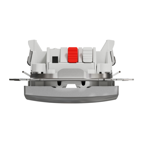 Выключатель одноклавишный Schneider Electric Sedna Design 10 А Алюминий (SDD113101)