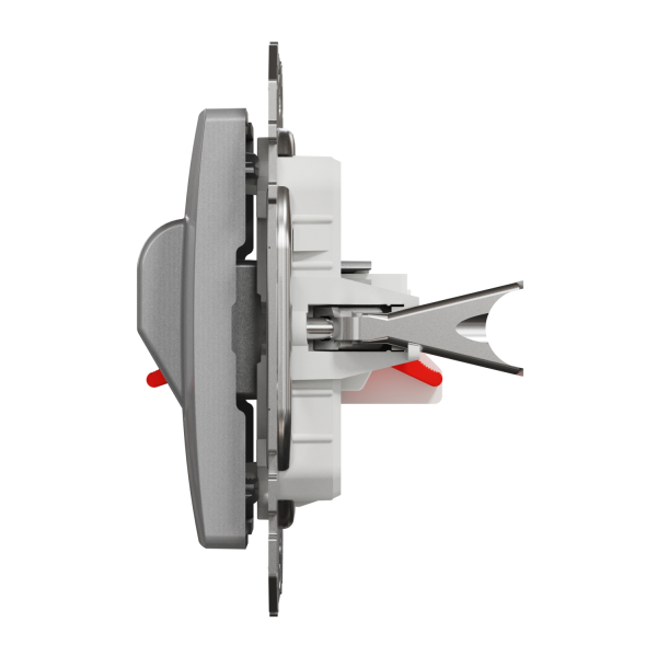 Аудіорозетка Schneider Electric Sedna Design Алюміній (SDD113411)