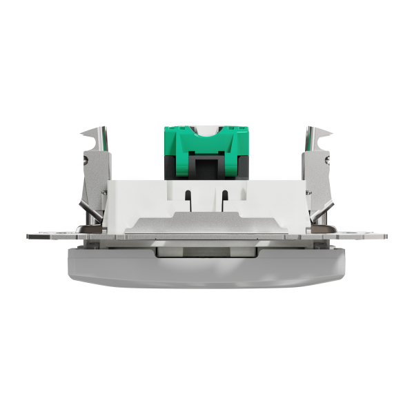 Комп'ютерна розетка RJ45 Cat5 UTP Schneider Electric Sedna Design Алюміній (SDD113451)