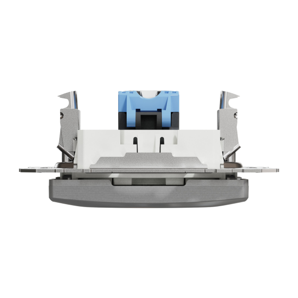 Комп'ютерна розетка RJ45 Cat6 UTP Schneider Electric Sedna Design Алюміній (SDD113461)