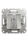 TV-розетка Schneider Electric Sedna Design кінцева Алюміній (SDD113471)