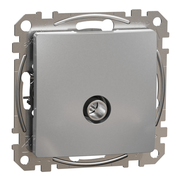 TV-розетка Schneider Electric Sedna Design кінцева Алюміній (SDD113471)
