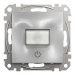 Датчик движения Schneider Electric Sedna Design 10 А Алюминий (SDD113504)