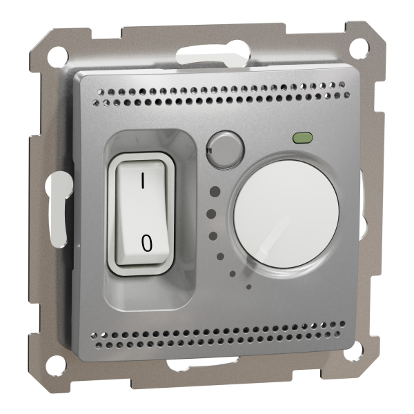 Термостат для теплої підлоги Schneider Electric Sedna Design 16 А Алюміній (SDD113507)