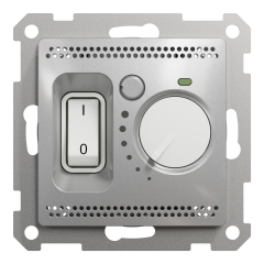 Термостат для теплої підлоги Schneider Electric Sedna Design 16 А Алюміній (SDD113507)