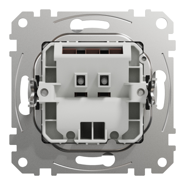 Вывод кабеля Schneider Electric Sedna Design Алюминий (SDD113903)