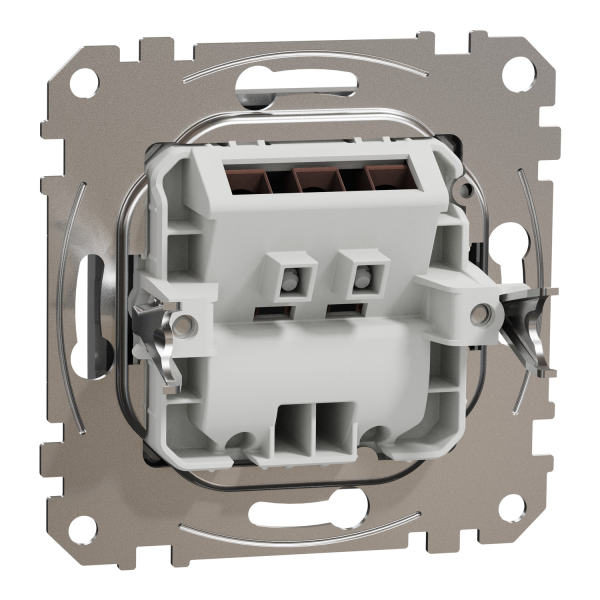 Вывод кабеля Schneider Electric Sedna Design Алюминий (SDD113903)