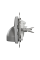 Вывод кабеля Schneider Electric Sedna Design Алюминий (SDD113903)