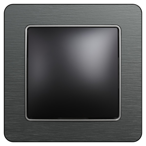 Выключатель одноклавишный Schneider Electric Sedna Design 10 А Чёрный (SDD114101)