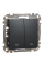 Вимикач для жалюзі Schneider Electric Sedna Design 10 А Чорний (SDD114104)