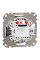 Вимикач для жалюзі Schneider Electric Sedna Design 10 А Чорний (SDD114104)