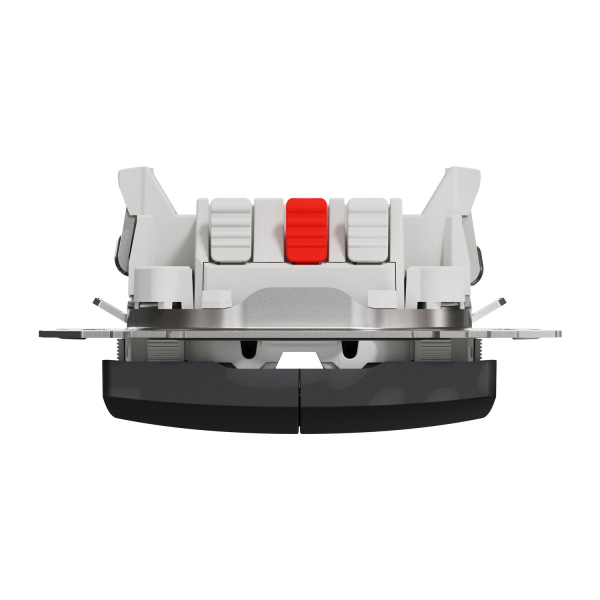 Вимикач двоклавішний Schneider Electric Sedna Design 10 А Чорний (SDD114105)