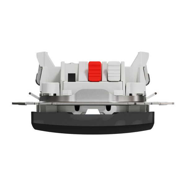 Выключатель одноклавишный проходной Schneider Electric Sedna Design 10 А Чёрный (SDD114106)