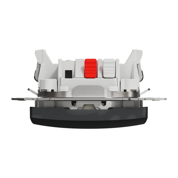 Выключатель одноклавишный проходной Schneider Electric Sedna Design 10 А Чёрный (SDD114106L)